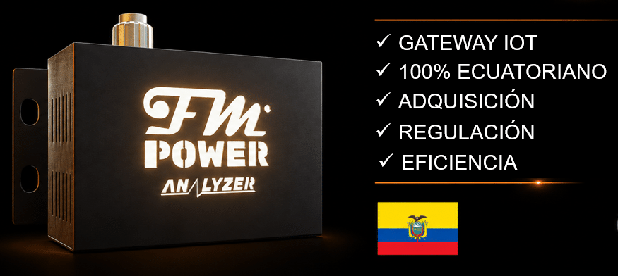 FM Power Analyzer, gateway IoT de monitoreo