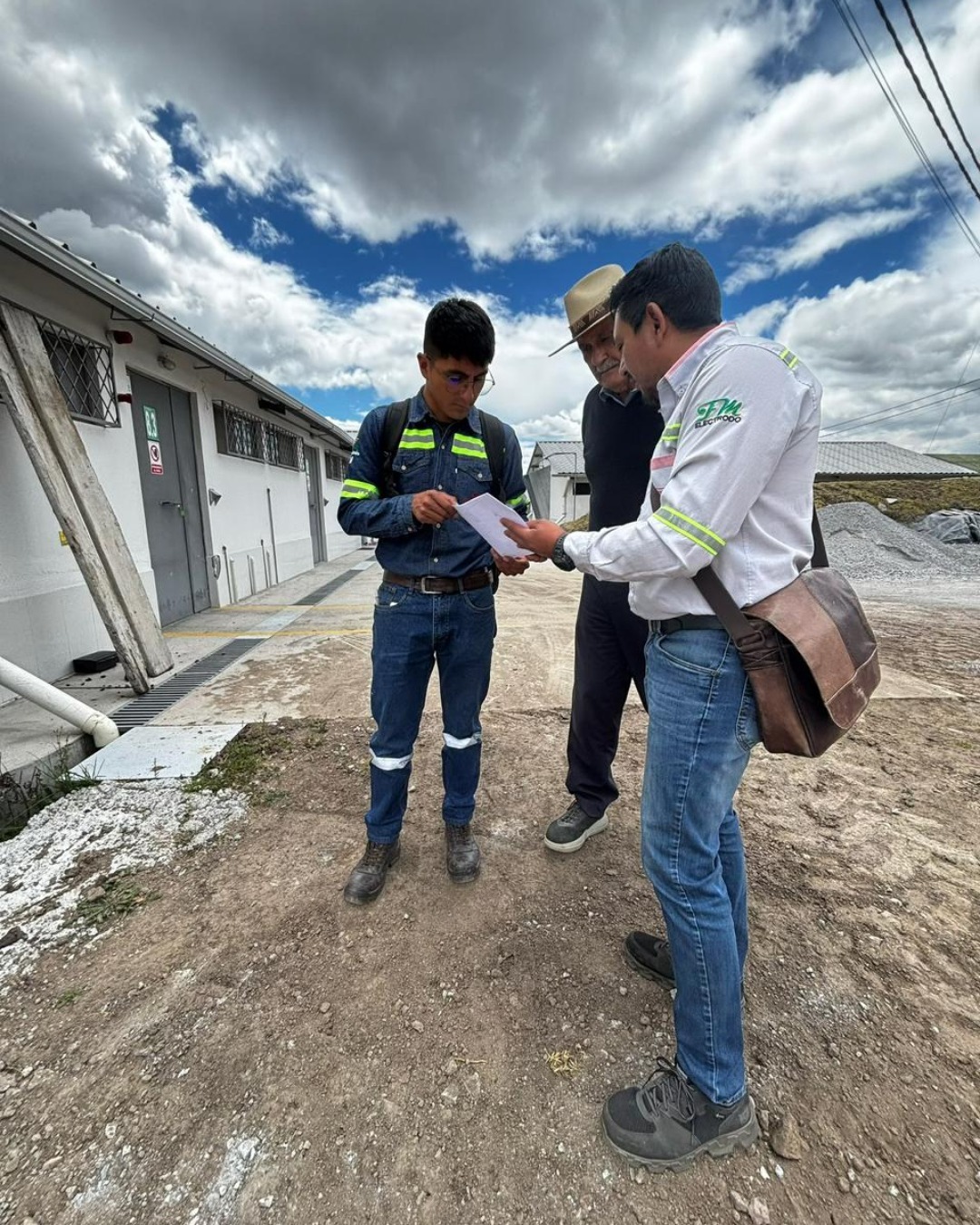 Planificación de auditoría eléctrica en sitio